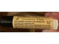 The Naked Bee Lip Balm, SPF 15, Green Tea, 0.15 oz - thumbnail 2