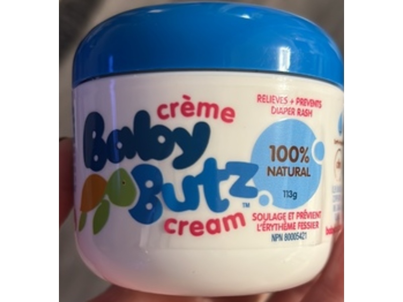 Baby Butz Diaper Rash Cream, 113 g