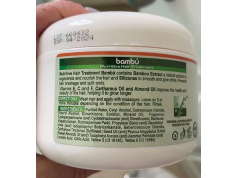 Silicon Mix Bambu Nutritive Hair Treatment, 8 oz