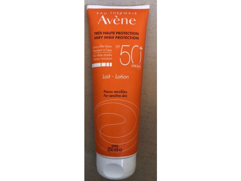 Avene Very High Protection Broad Spectrum Sunscreen, SPF 50+, 250 mL