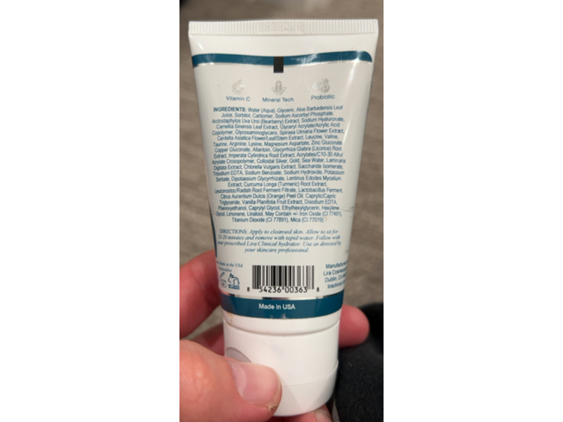 Lira Clinical BIO Hydrating Mineral Masque, 2 oz/56.7 g