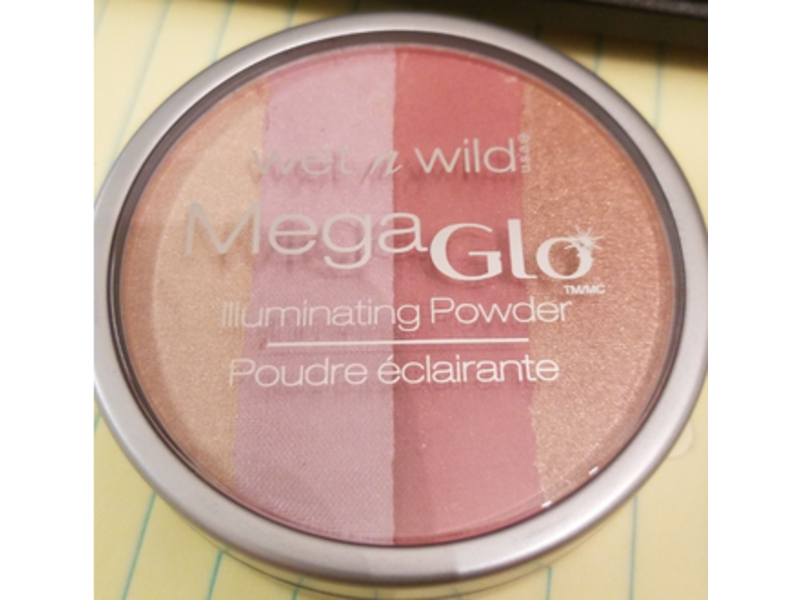 Wet N Wild MegaGlo Illuminating Powder, Catwalk Pink 345, 0.32 oz / 9.0 g