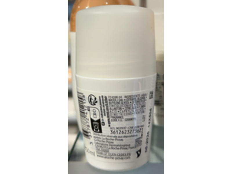 La Roche Posay Deodorant 24H Roll On, 50 mL