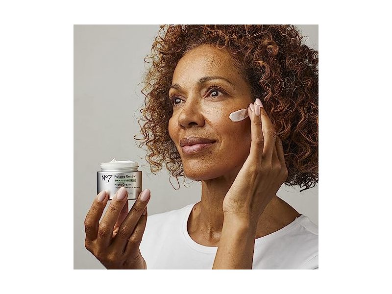No7 Future Renew Damage Reversal Night Cream, 1.69 fl oz/50 mL