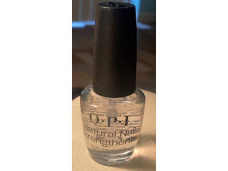 OPI Natural Nail Strengthener, Vitamin A & E, Clear, 0.5 fl oz
