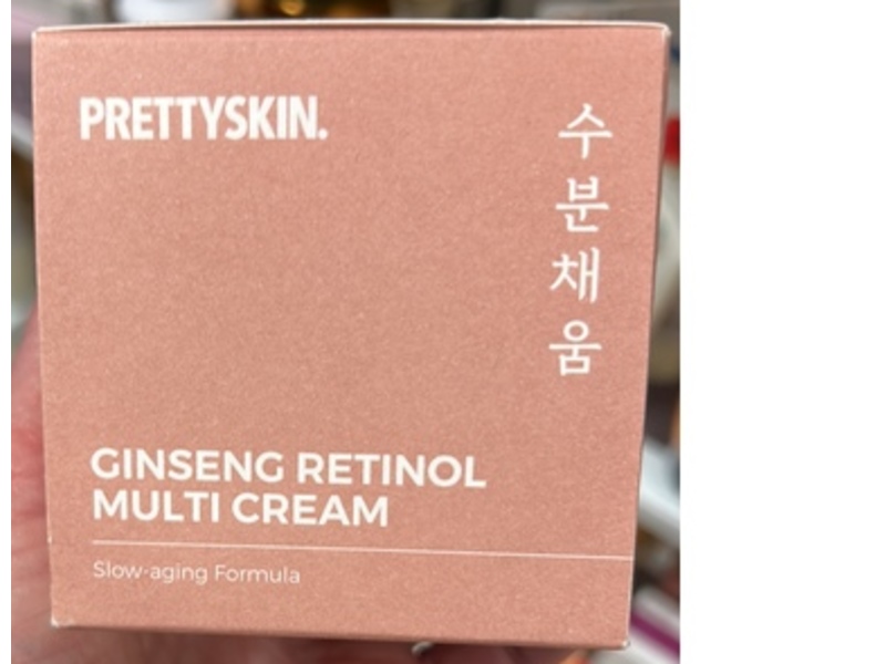 Prettyskin Ginseng Retinol Multi Cream, 3.38 fl oz/100 mL
