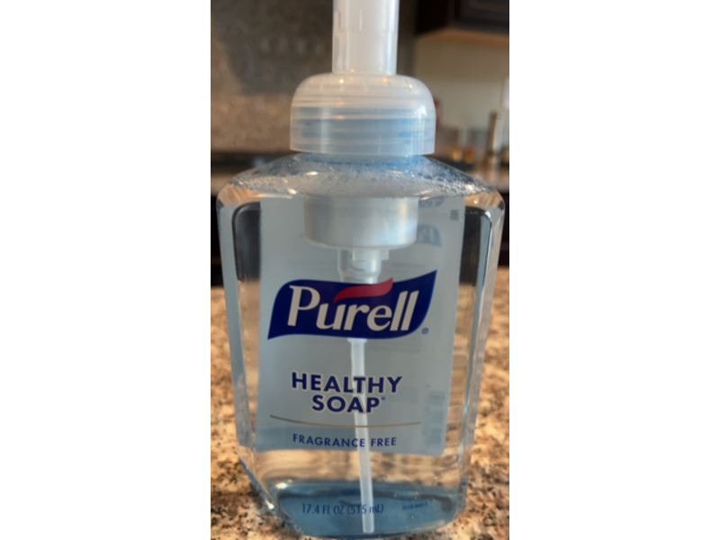 Purell Healthy Soap, 17.4 fl oz/575 mL, Pack Of 4