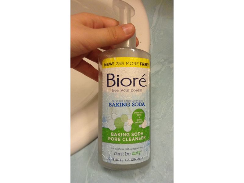 Biore Baking Soda Pore Cleanser, 6.77 fl oz (200 mL)