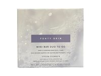 Fenty Skin Mini Cleansing Bar Duo + Case, Cocoa Cleans'r, 1.5 oz/42.5 g, 2 Count - Image 2