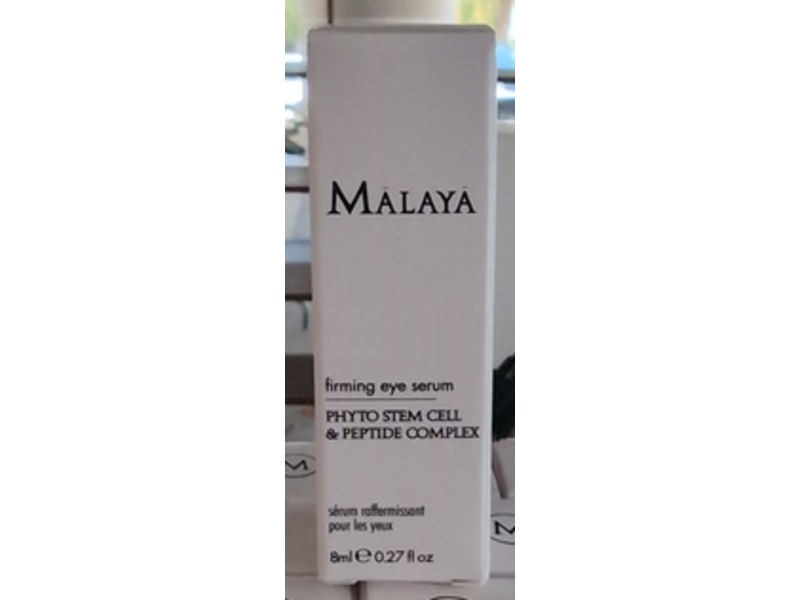 Malaya Firming Eye Serum, Phyto Stem Cell & Peptide Complex, 0.27 fl oz/8 mL