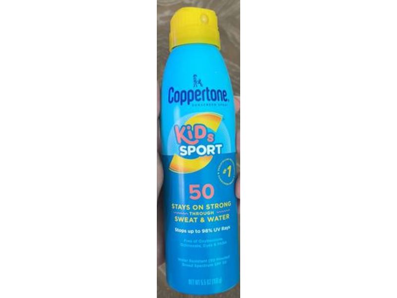Coppertone Kids Sport Spray, SPF 50, 5.5 oz/156 g