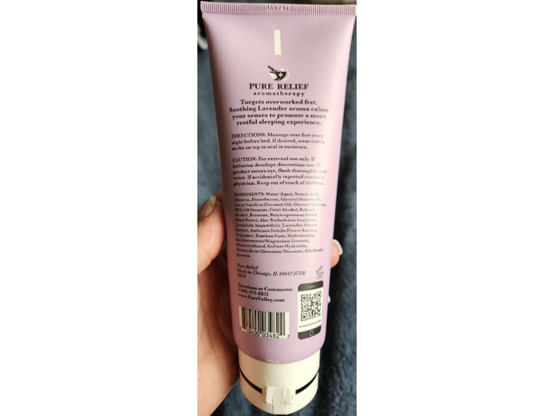 Pure Relief Sleep Overnight Treatment, Wild Lavender, 8 oz/227 g