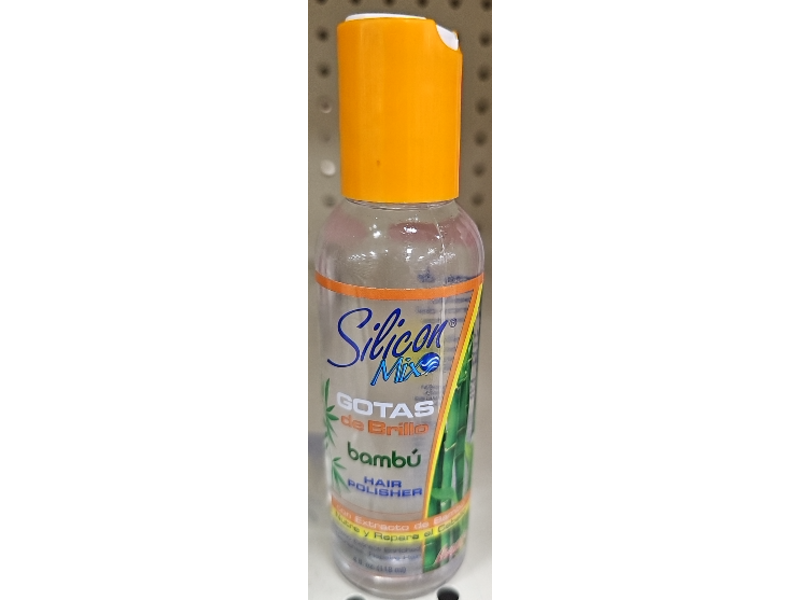 Silicon Mix Gotas De Brillo Bambu Hair Polisher, 4 fl oz/118 mL