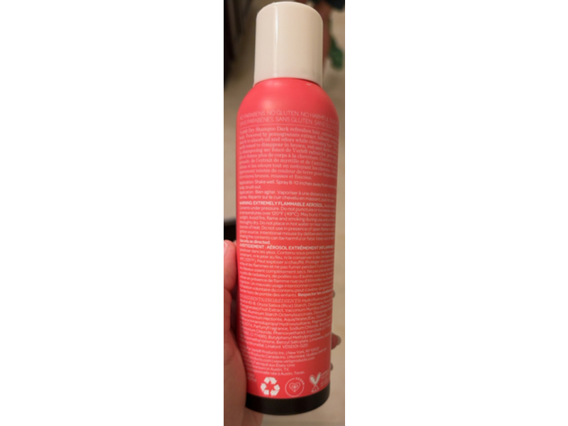 Verb Dry Shampoo, Dark, 5 oz/179 mL