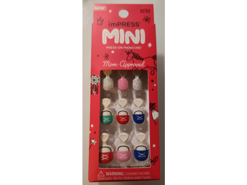 Impress Mini Press-On Manicure Kit, Buttercup