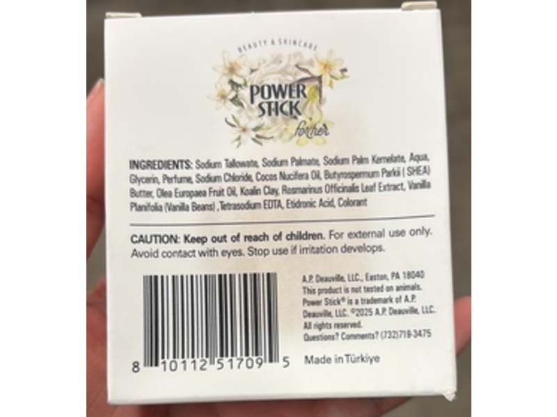 Power Stick Moisturizing Bar Soap, Vanilla Dream, 5 oz/142g