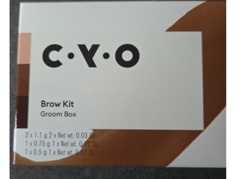 CYO Groom Box Brow Kit, Medium/Dark