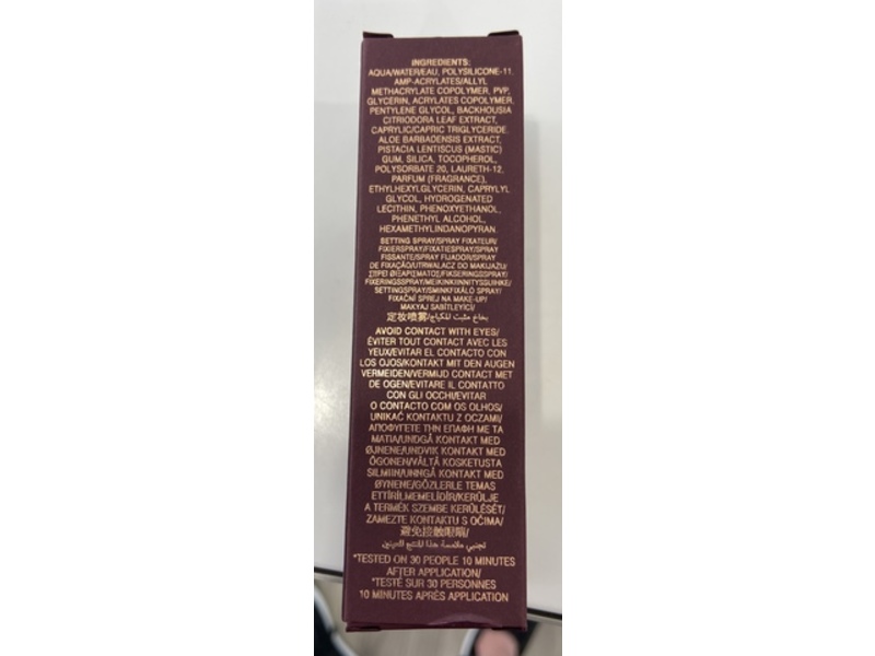 Charlotte Tilbury Airbrush Flawless Matte Blur Setting Spray, 1.1 fl oz/34 mL