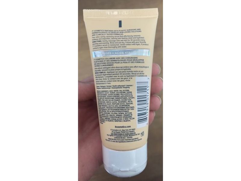 IT Cosmetics Confidence In A Cleanser, 1 fl oz/50 mL