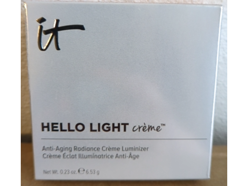 It Hello Light Anti - Aging Radiance Creme Luminizer, 0.23 oz/6.53 g
