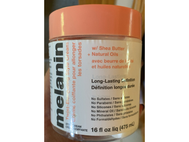 Melanin Twist Elongating Style Cream, 16 fl oz/475 mL