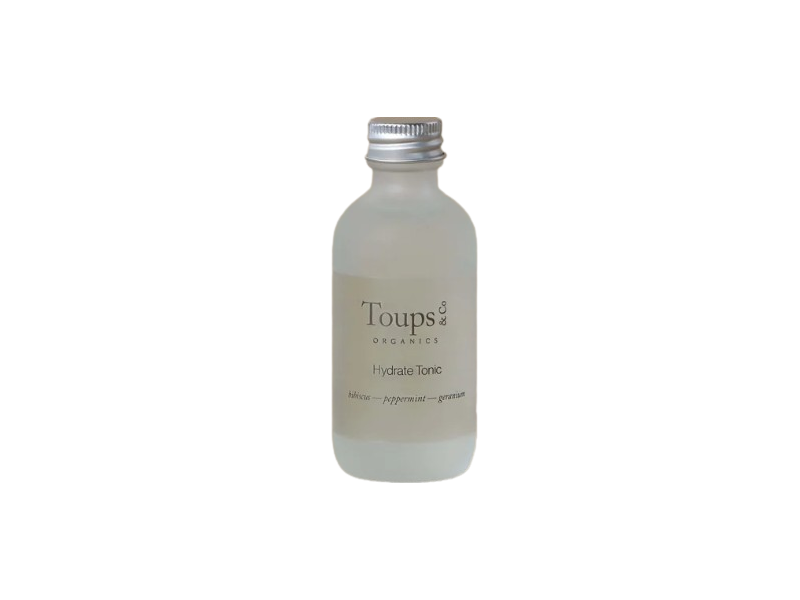 Toups & Co Organics Facial Tonic, Brighten, 2 oz/60 mL