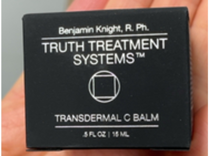 Truth Treatment Systems Transdermal C Balm, 0.5 fl oz/15 mL
