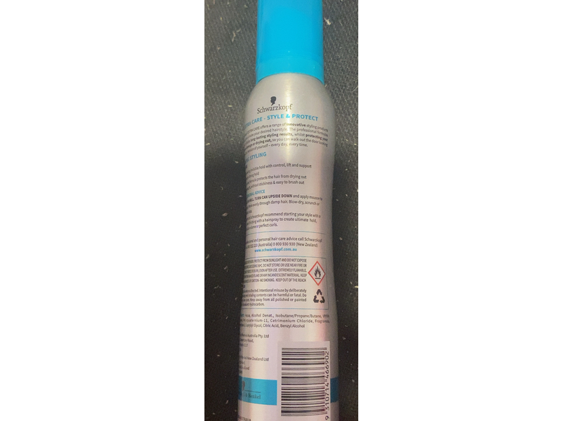 Schwarzkopf Strong Styling Extra Care Mousse, 150 g