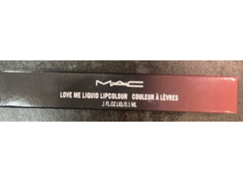 Mac Love Me Liquid Lipcolour, 490 Laissez Faire, 0.1 fl oz/3.1 mL