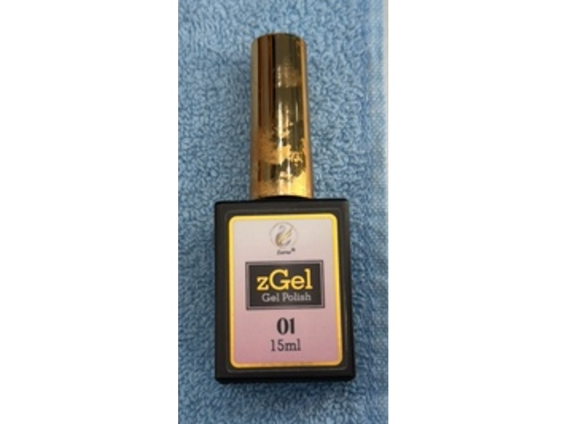Zurno zGel Soak-Off Gel Polish, 01, 15 mL