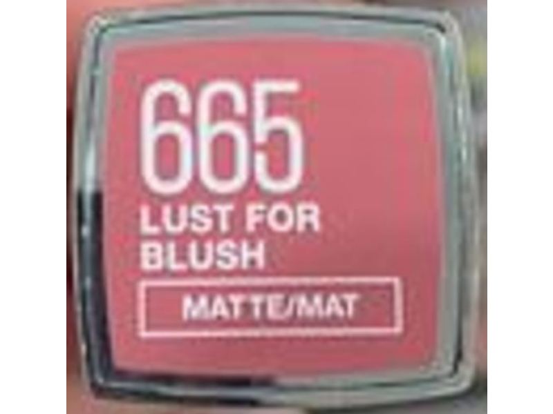 Maybelline New York Color Sensational Matte Lipstick , Lust for Blush, 0.15 oz/4.2 g