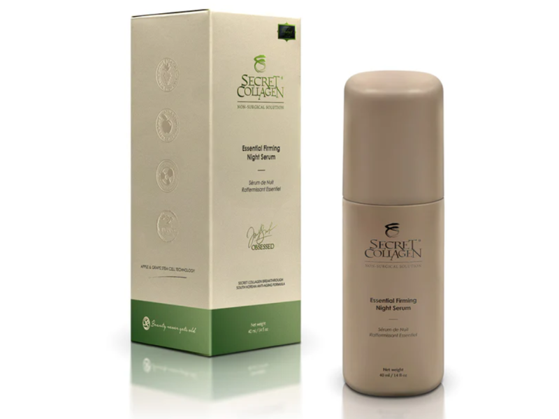 Secret Collagen Essential Firming Night Serum, 1.4 fl oz/40 mL