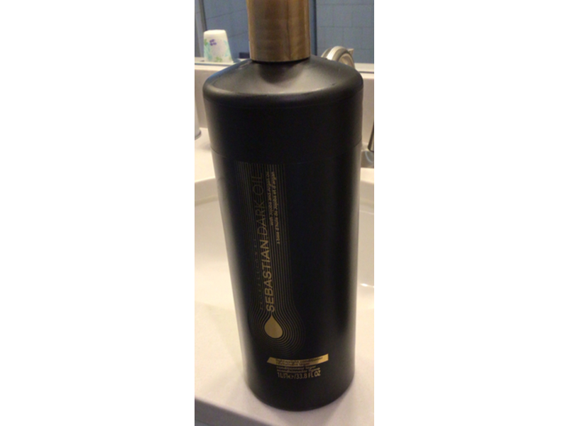 Sebastian Dark Oil Lightweight Conditioner, Jojoba Oil & Argan Oil, 33.8 fl oz/1 L