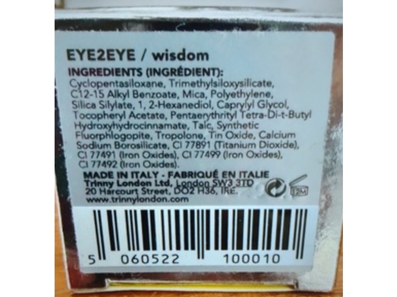 Trinny London Eye2Eye Eye Shadow, Wisdom, 0.14 oz/4 g