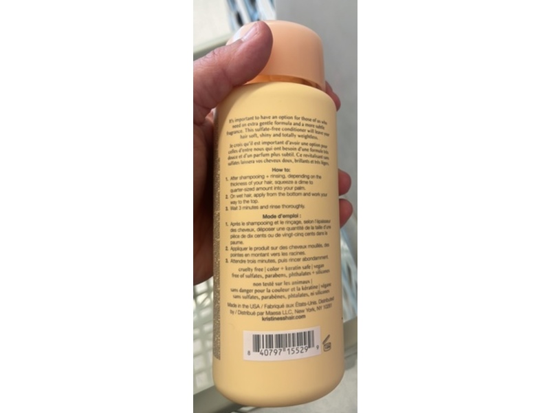 Kristin Ess Extra Gentle Conditioner, 10 fl oz /296 mL