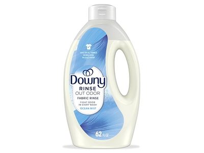 Downy Rinse Out Odor Fabric Rinse, Ocean Mist, 62 fl oz/1.8 L