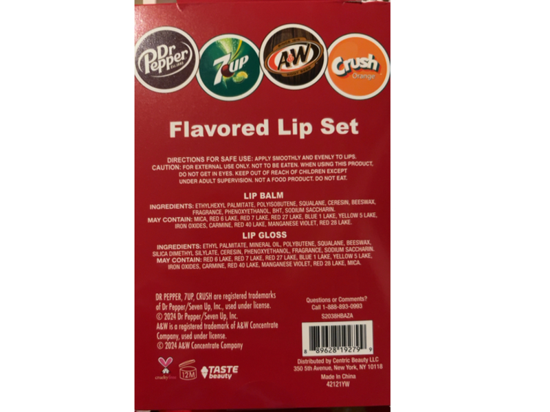 Taste Beauty Flavored Lip Set, Pack Of 5