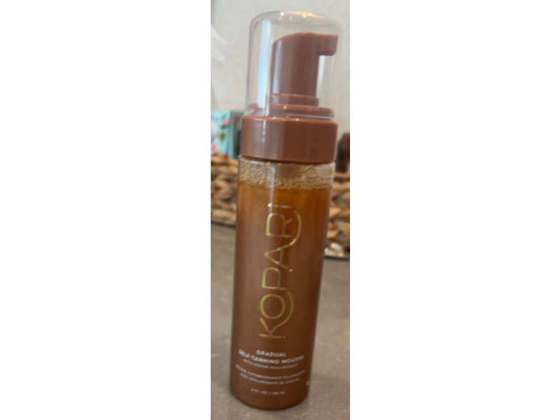 Kopari Gradual Self-Tanning Mousse, Sodium Hyaluronate, 6 fl oz/180 mL
