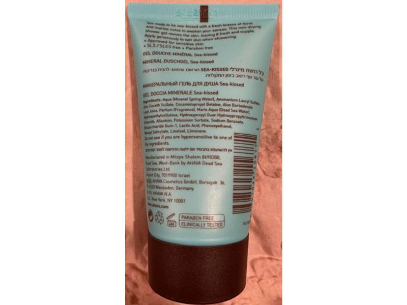 Ahava Deadsea Water Mineral Shower Gel, Sea Kissed, 1.3 fl oz/40 mL