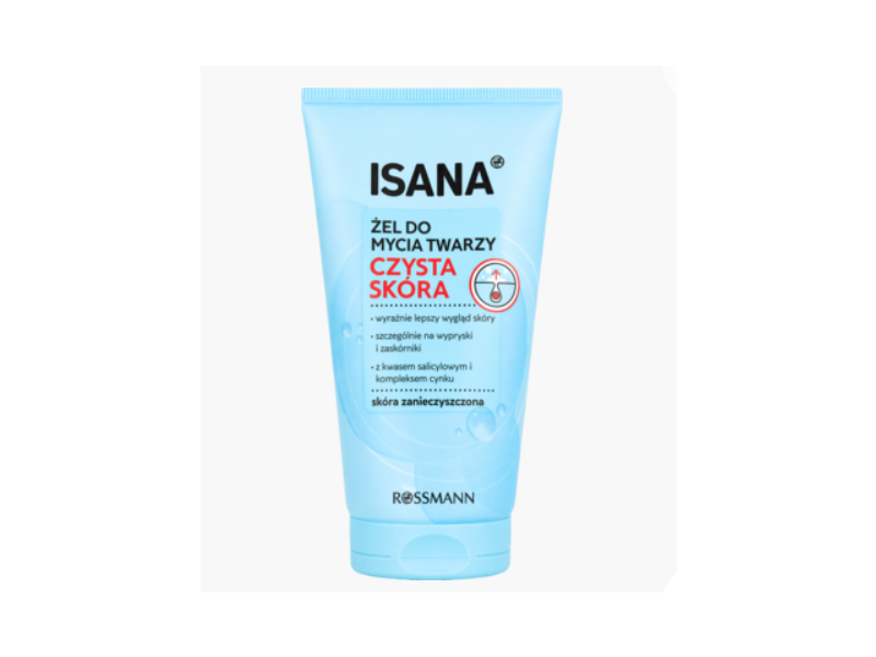 Rossmann Isana Face Wash Gel, 50 mL