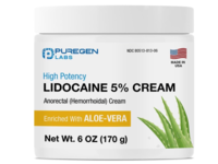 P Puregen Lab High Potency Lidocaine Cream, 6 oz/170 g - Image 2