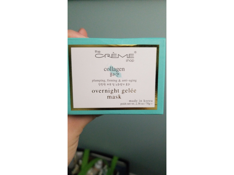 The Creme Shop Collagen Overnight Gelee Mask, 2.36 oz/70 g