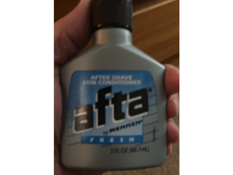 Afta By Mennen After Shave Skin Conditioner, Fresh, 3 fl oz/88.7 mL, Pack Of 5