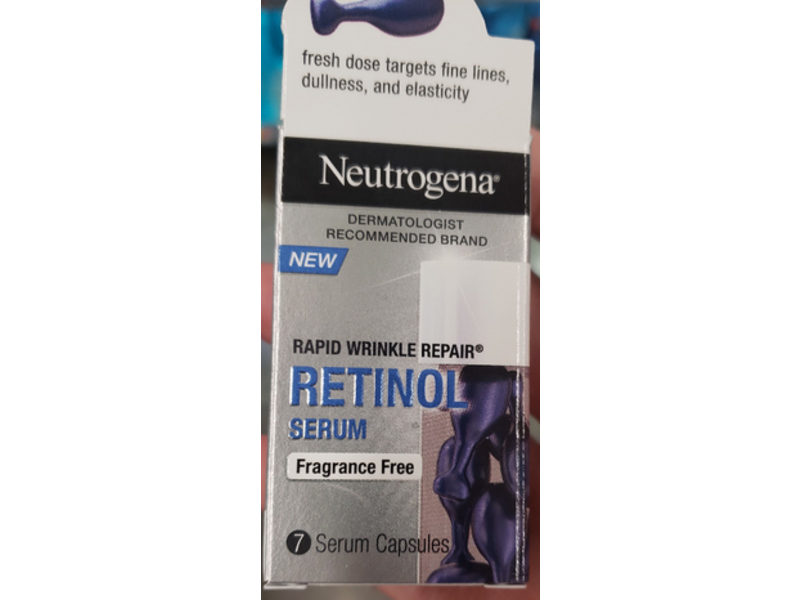 Neutrogena Rapid Wrinkle Repair Retinol Serum, Fragrance Free, 7 Count