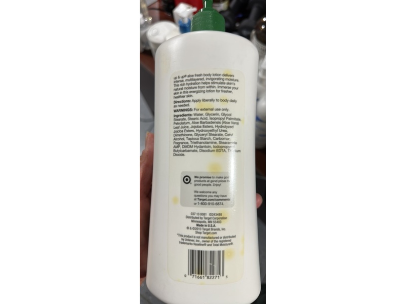 Up&Up Body Lotion, Aloe Fresh, 31.8 fl oz/940.4 mL