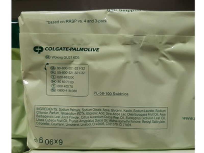 Palmolive Naturals Moisture Care Bar Soap, Olive & Milk, 90 g, 6 Count
