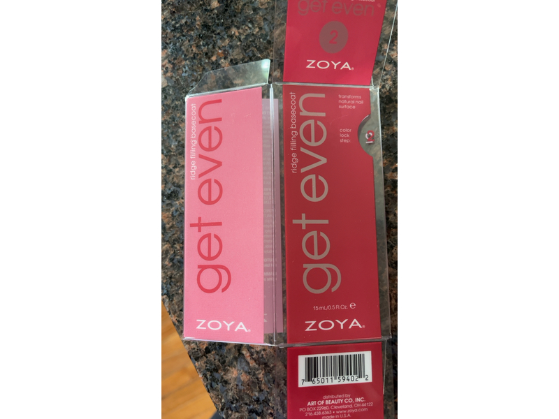 Zoya Get Even Ridge Filling Basecoat, 0.5 fl oz/15 mL