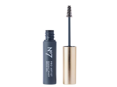 No7 Pro Artist Runway Ready Brow Gel, Clear, 0.16 fl oz/5 mL