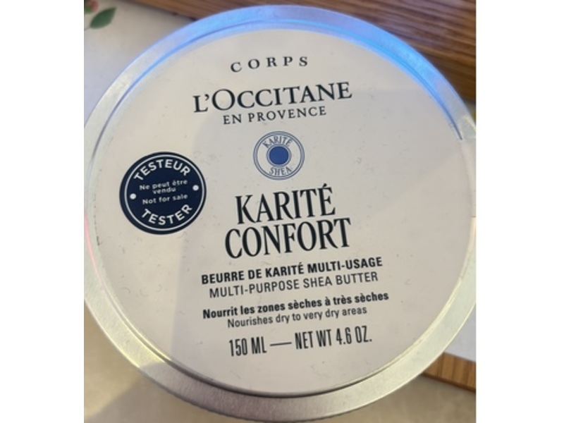 L'Occitane en Provence Karite Confort Multi-Purpose Shea Butter, 4.6 oz/150 mL