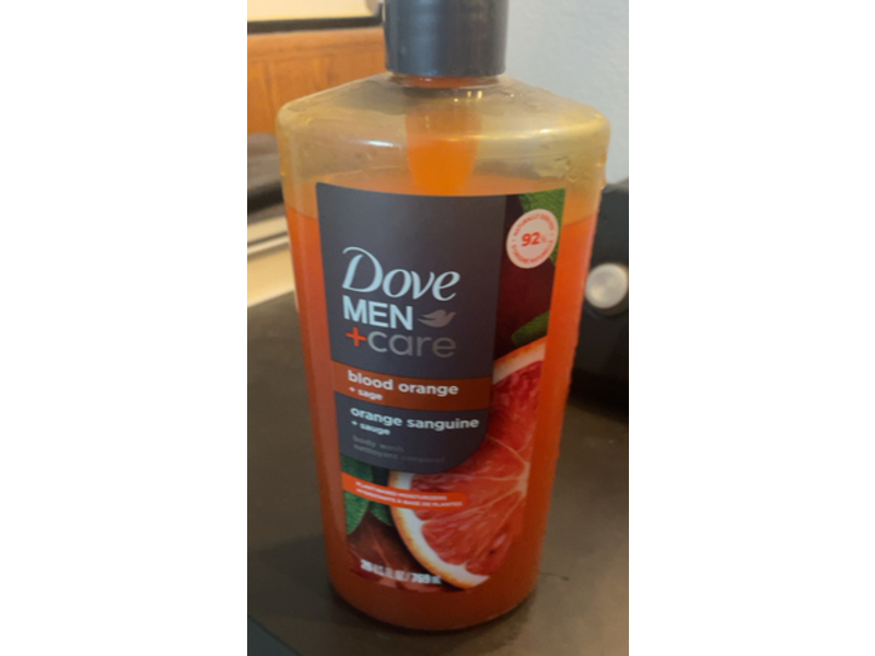 Dove Men+ Care Body Wash, Blood Orange + Sage, 26 fl oz/769 mL